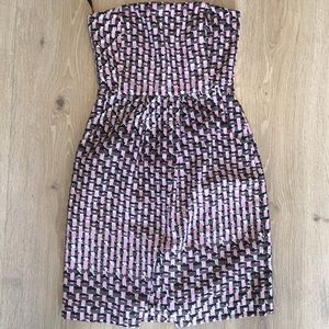 Strapless banana republic dress